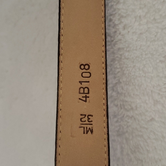 Brighton | Women's Brown Leather Alligator Croc Silver Hardware Belt Sz ML/32 - Picture 7 of 11